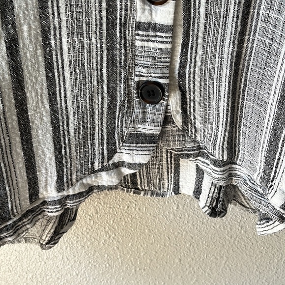 a.n.a Boxy Linen Blend Square Neck Tank Top Women's medium - Picture 5 of 5